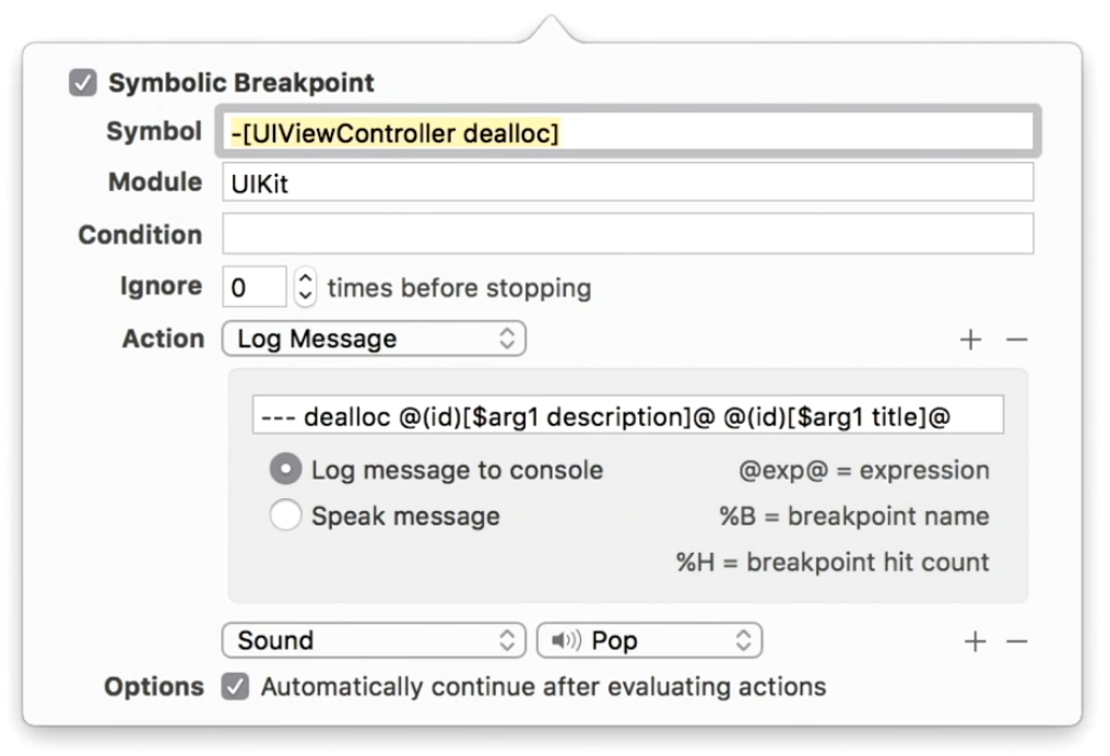 How to find a leak when you work with view controllers