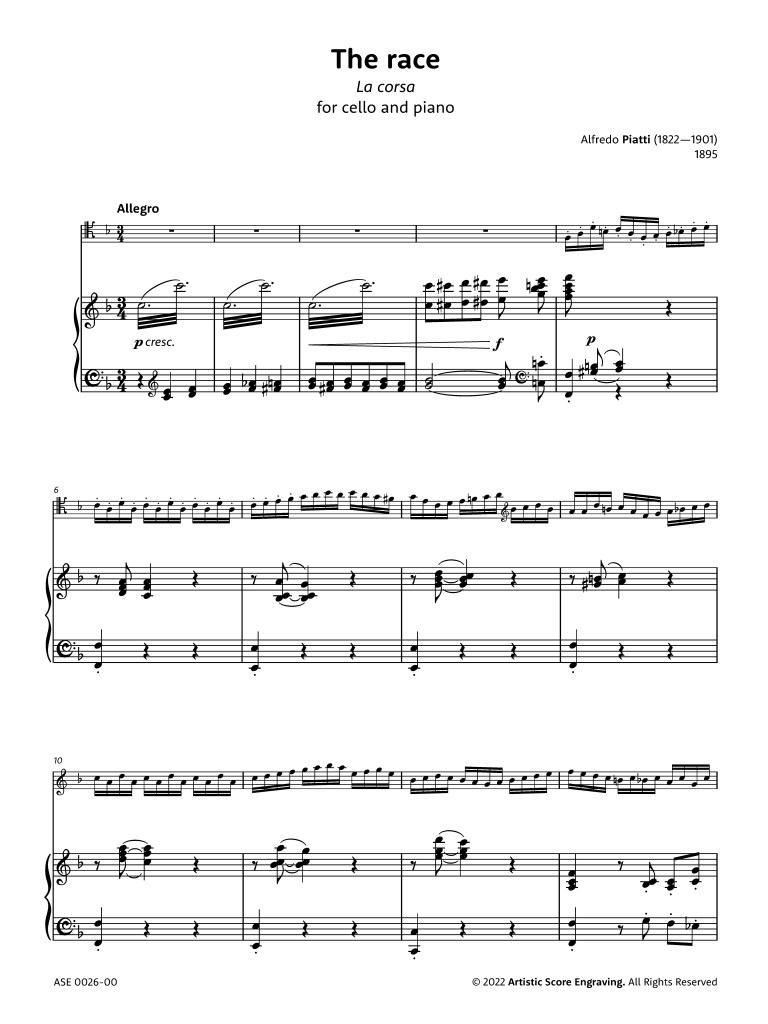 First page of the full score