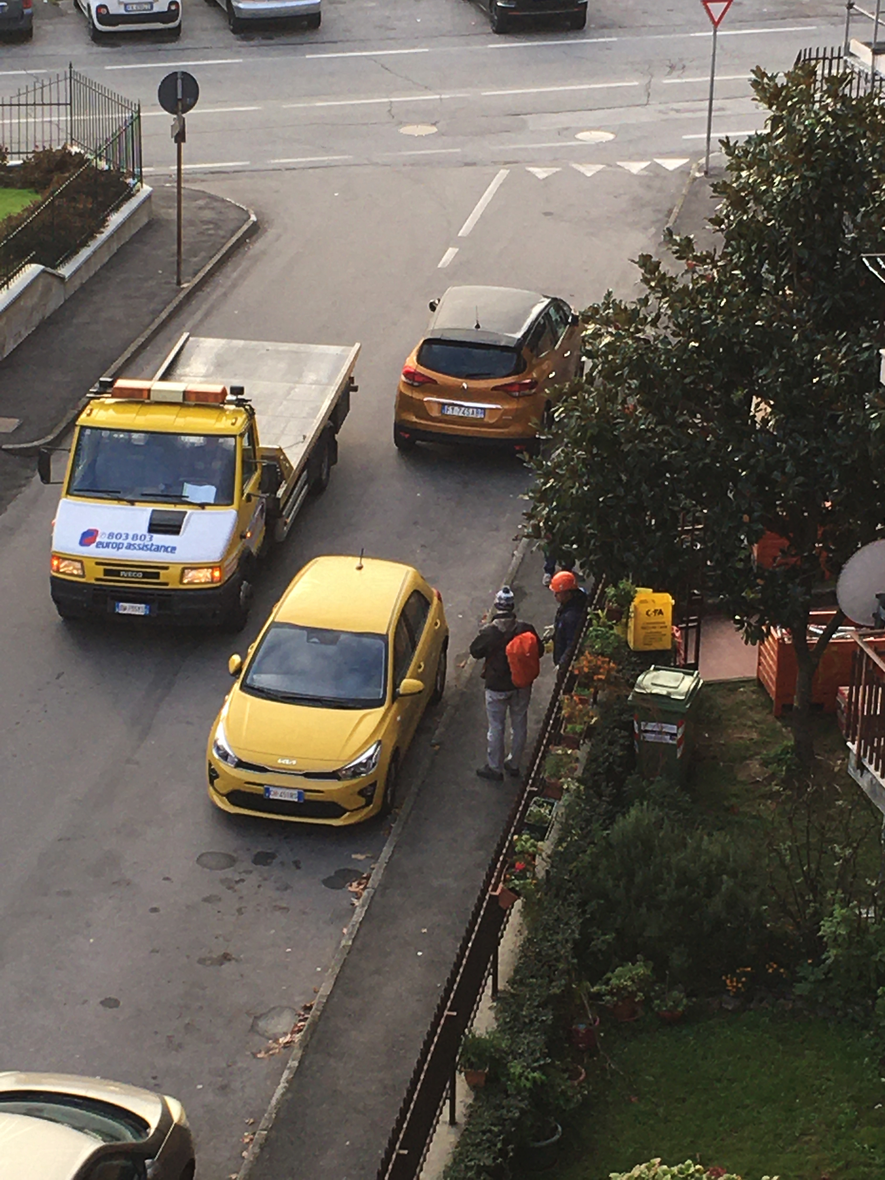 I believe they took so long because they needed to find a yellow truck to match