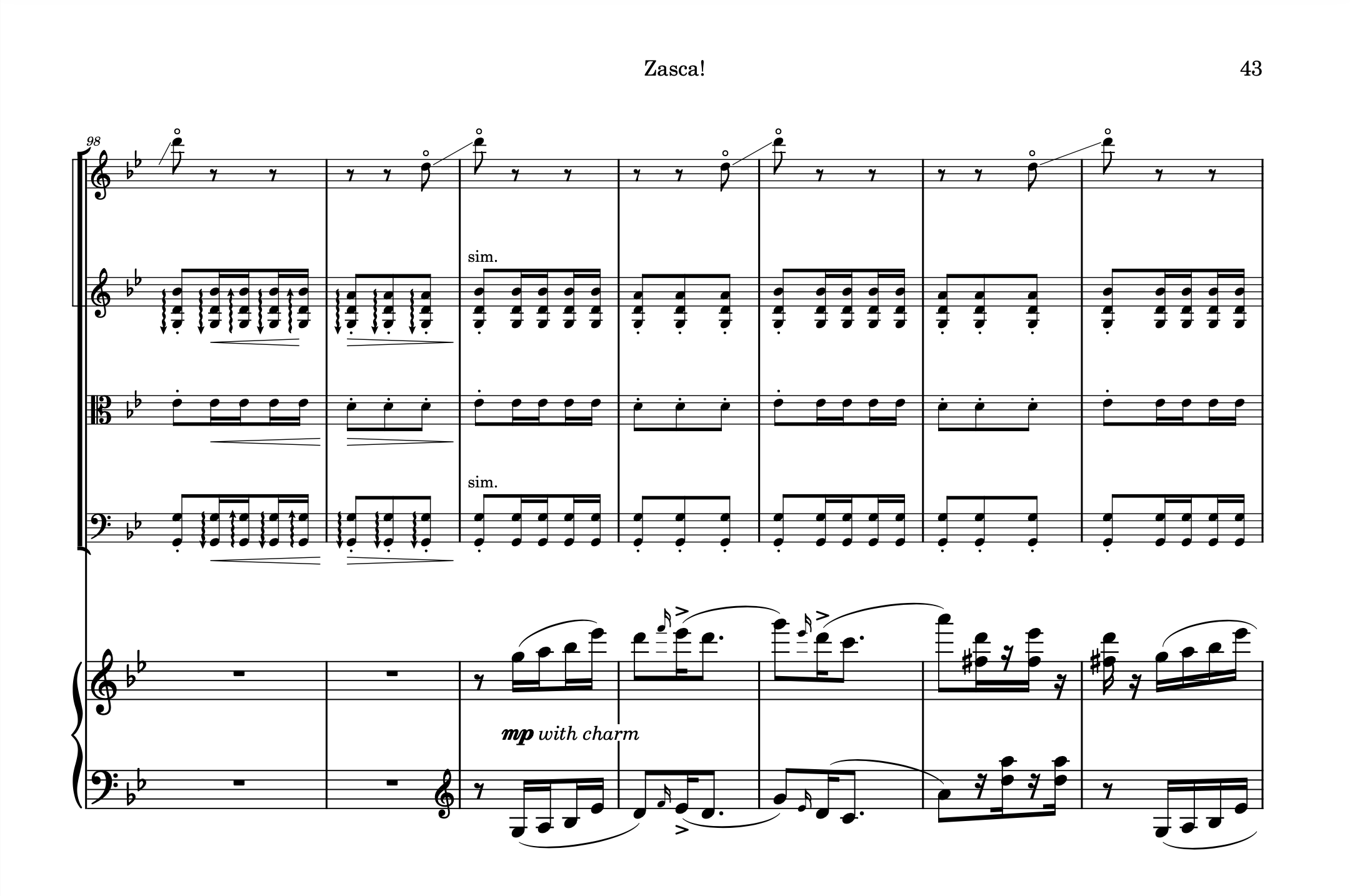 Andrea Casarrubios - Piano Quintet 