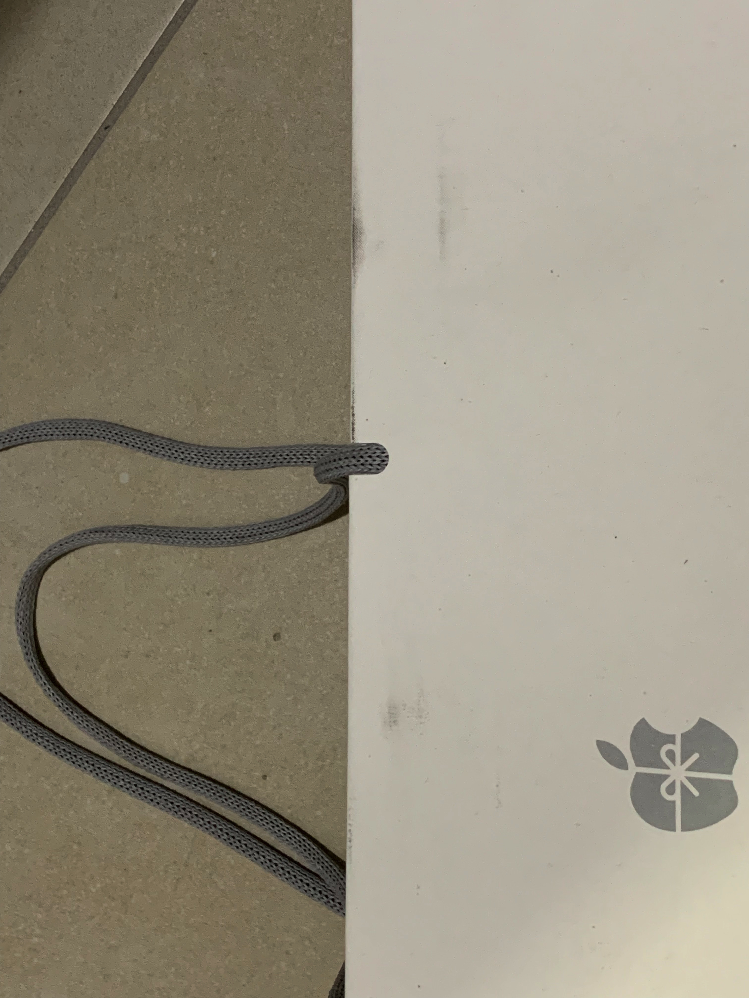 Middle of the carrying bag