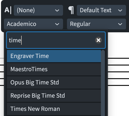 Qui potete vederla in azione in un oggetto di testo personalizzato creato tramite Shift-X.