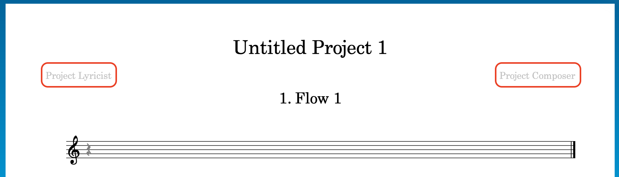 Ecco cosa si può vedere in un progetto nuovo di zecca.